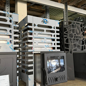 Печь банная ASTON (Астон) 16 INOX стекло